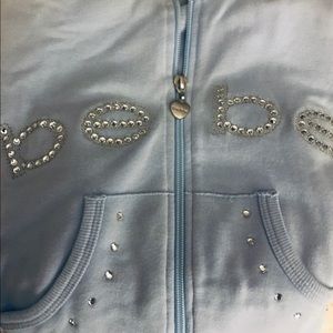 Bebe Fitted Zip-up with Hood